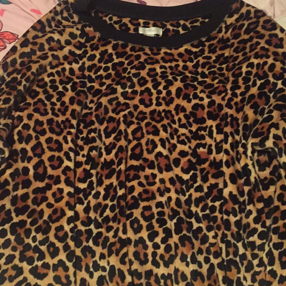 Cheetah Print Pajama Set